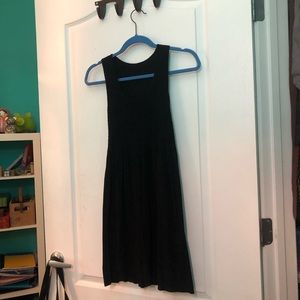 Black Stretchy Sun Dress